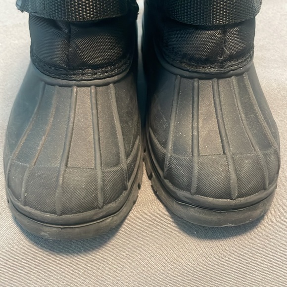 Merence Toddler Black Heavy Rain Snow Boots - Picture 11 of 17